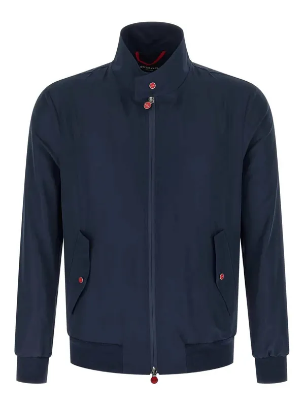 Cima Jacket With Mandarin Collar - Kiton