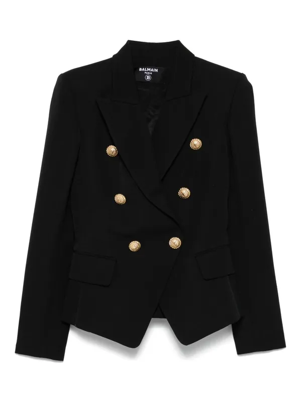 Wool Double-Breasted Jacket