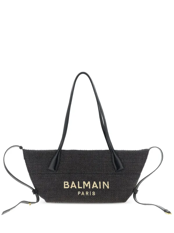 Track Small Rafia Tote - Balmain