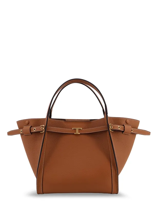 Hammered Leather Shopping Bag - Tod's