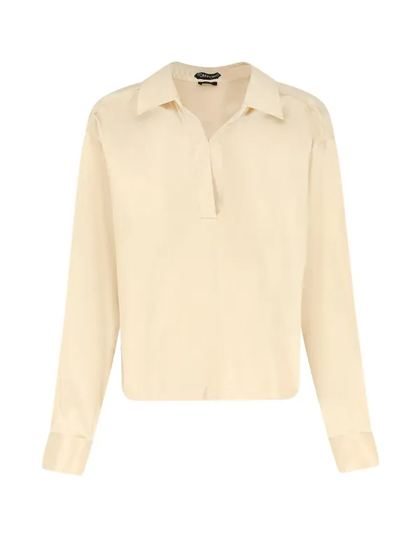 Stretch Satin Shirt - Tom Ford