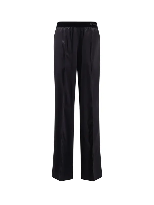 Pyjamas Stretch Satin Trousers - Tom Ford