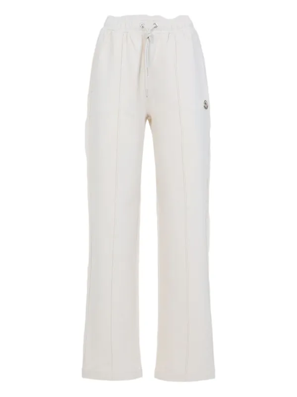 Logo Cotton Sweat Pants - Moncler