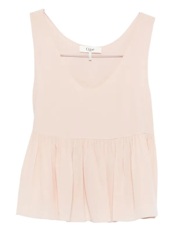 Silk Top - Chloé