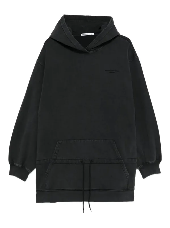 Dropped Waist Hoodie Dress - Alexander Wang