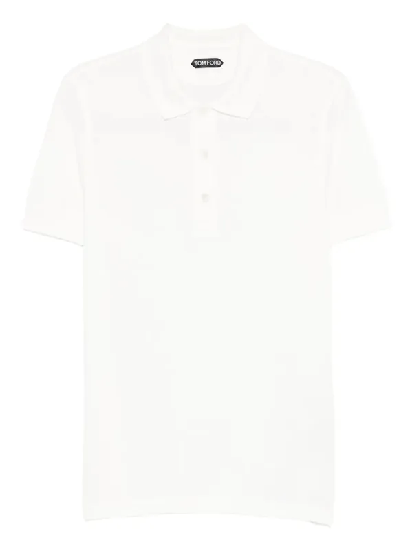 Cotton PiquÉ Polo Shirt - Tom Ford