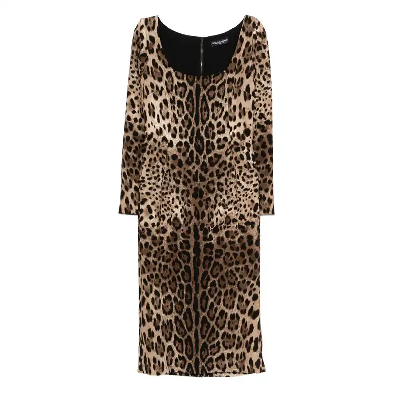 Dresses Brown, Black - Dolce & Gabbana