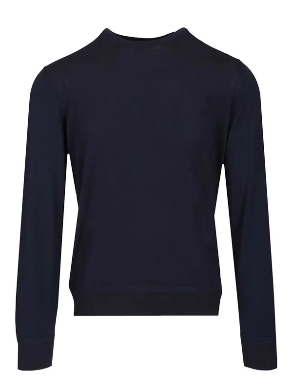 Wool Sweater Knitwear Blue - Tom Ford