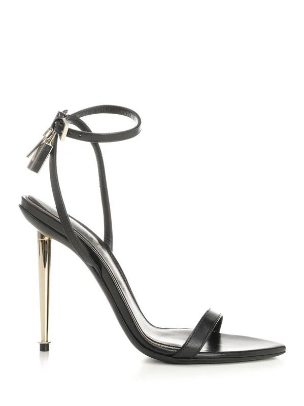 Padlock Sandals Black - Tom Ford