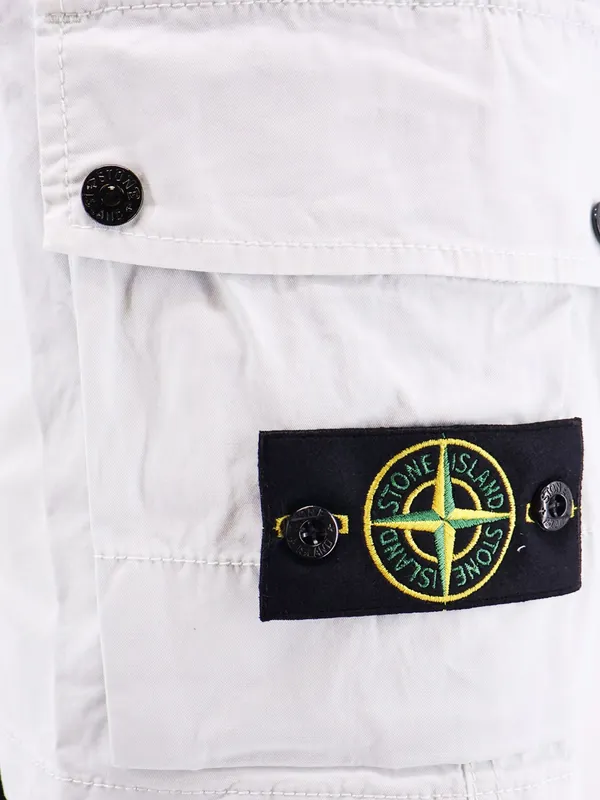 Organic Cotton Shorts - Stone Island