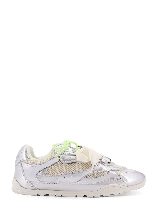 Yulia Mesh Sneakers With Leather Inserts - Pinko