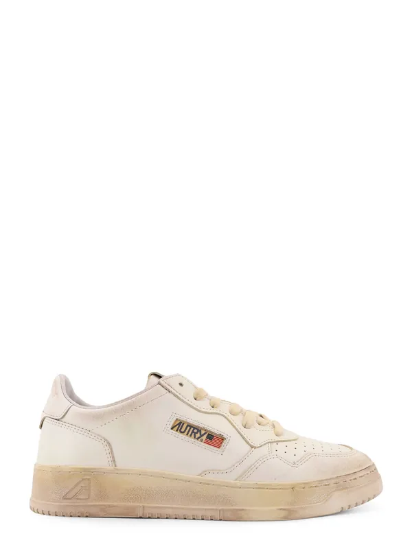 Super Vintage Low-Top Leather Sneakers