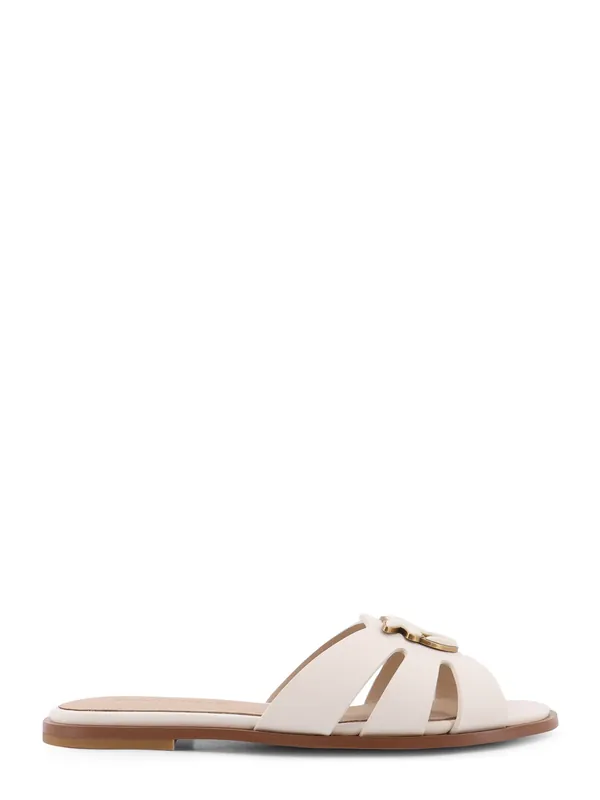 Milly Low Leather Sandals - Pinko