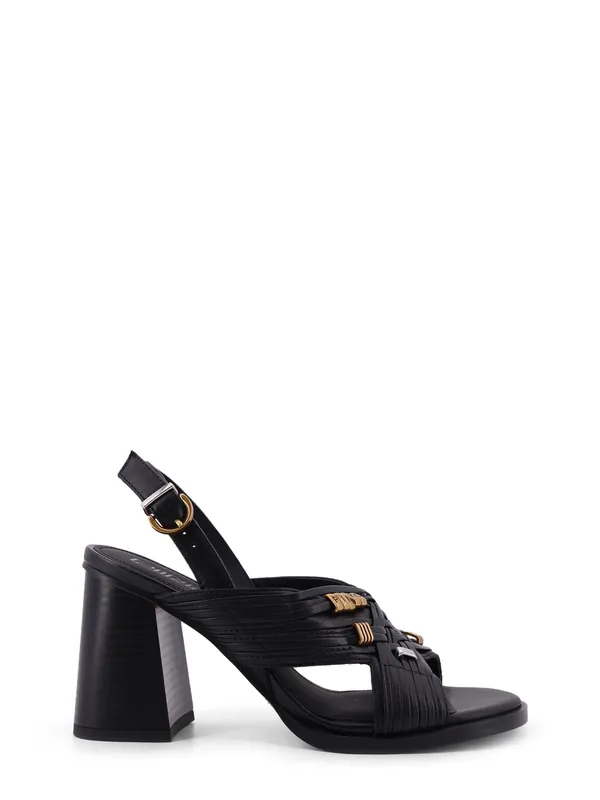 Lara Leather Sandals - Pinko