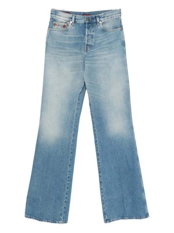 Denim Cotton Jeans - Gucci
