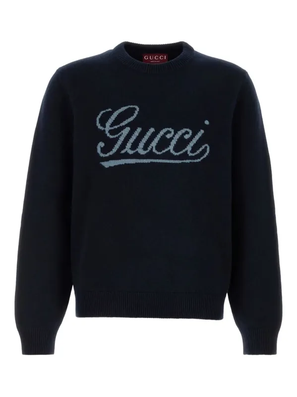 Wool Crewneck Sweater - Gucci