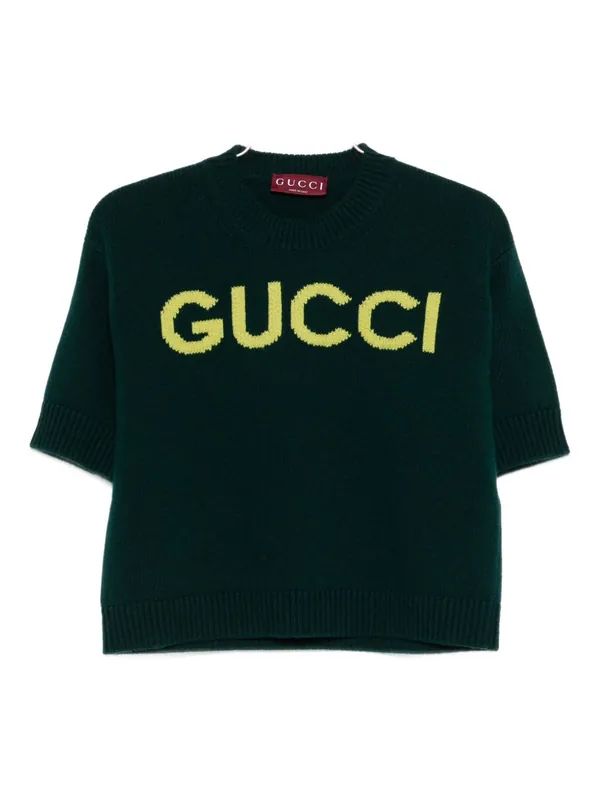 Logo Wool Sweater - Gucci