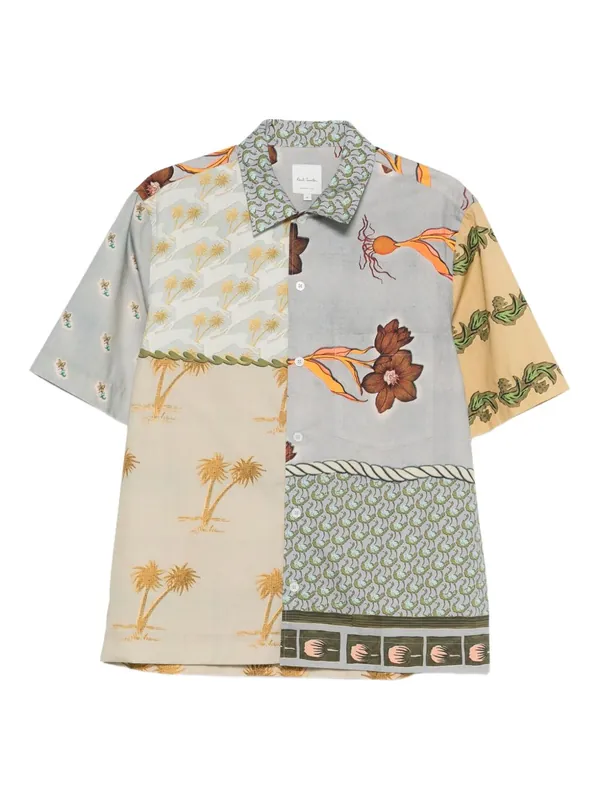 Printed Cotton Shirt - Paul Smith