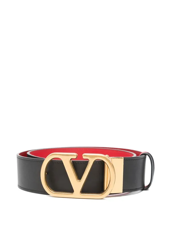 Vlogo Signature Leather Belt - Valentino Garavani
