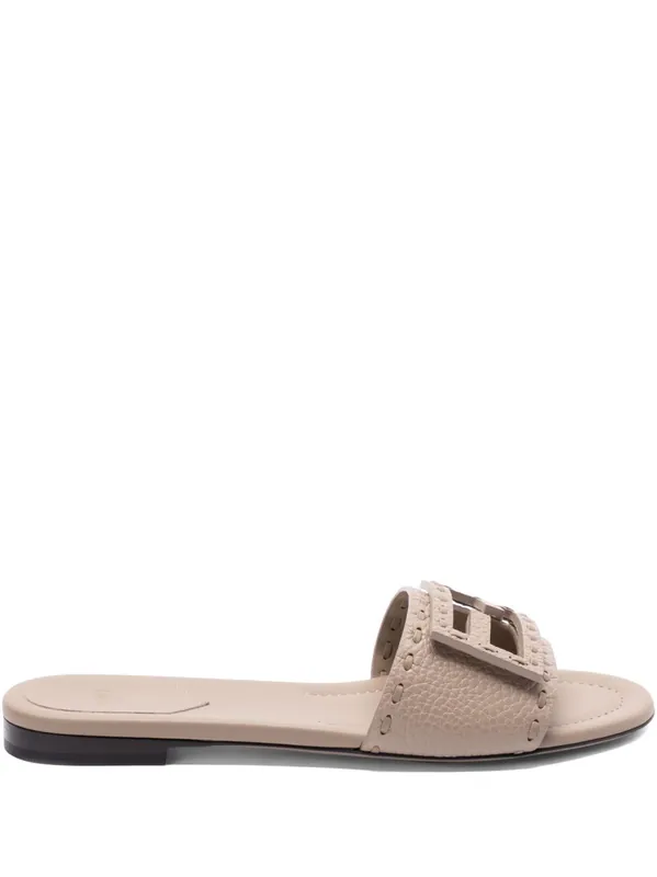 Baguette Leather Sandals - Fendi