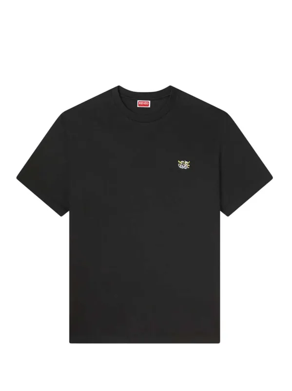 T-Shirt With Embroidered Appliqué