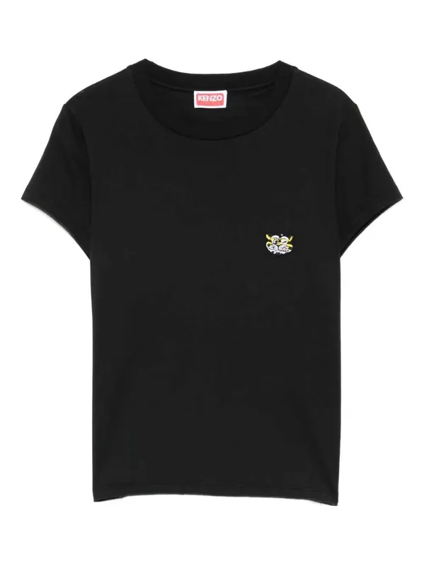 Tiger Embroidered T-Shirt