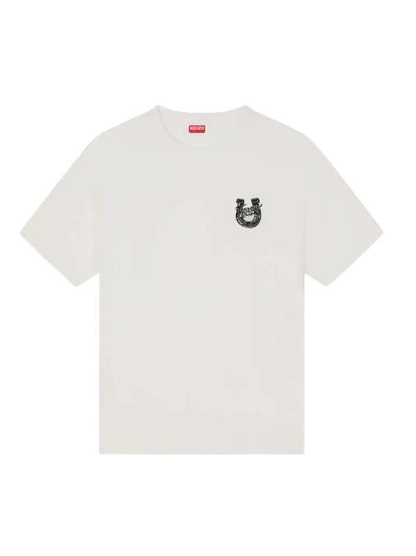 "Lunar New Year" Embroidered Cotton T-Shirt