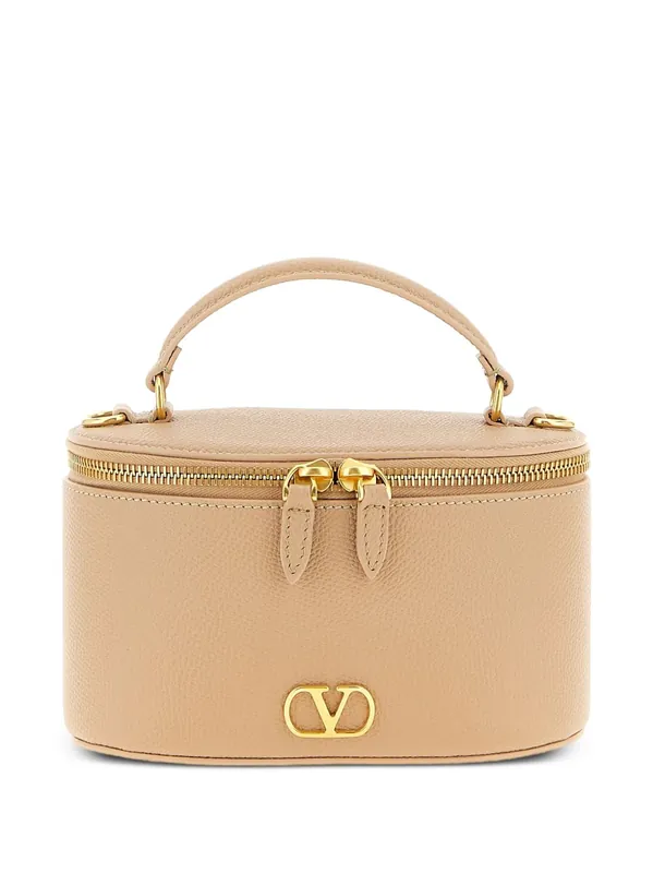 Vlogo Signature Leather Vanity Case - Valentino Garavani