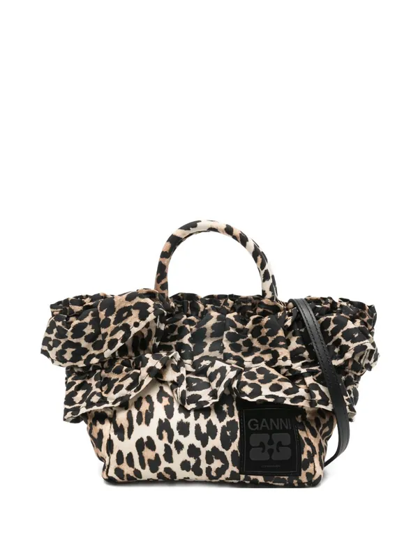 Nylon Mini Tote Bag - Ganni