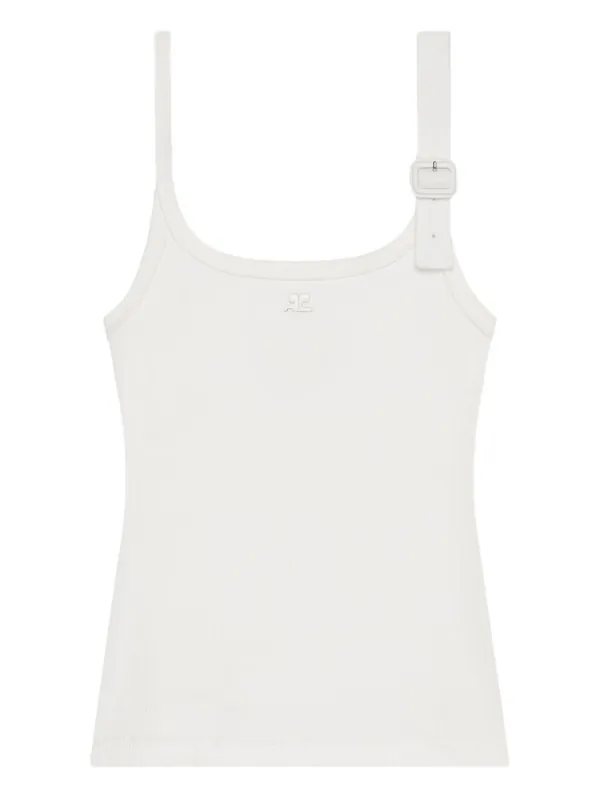 Cotton Tank Top - Courreges Pre