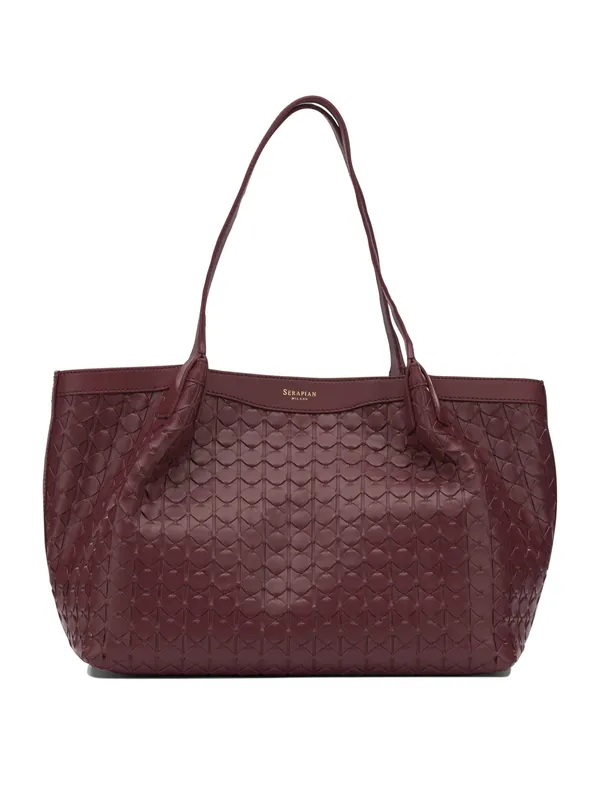 Secret Shoulder Bags Bordeaux - Serapian