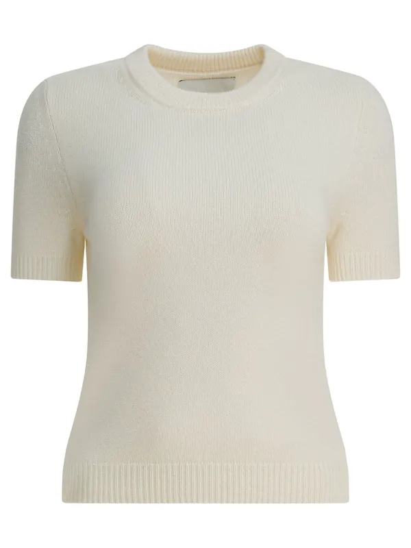 Cashmere Sweater Knitwear White - Sa Su Phi