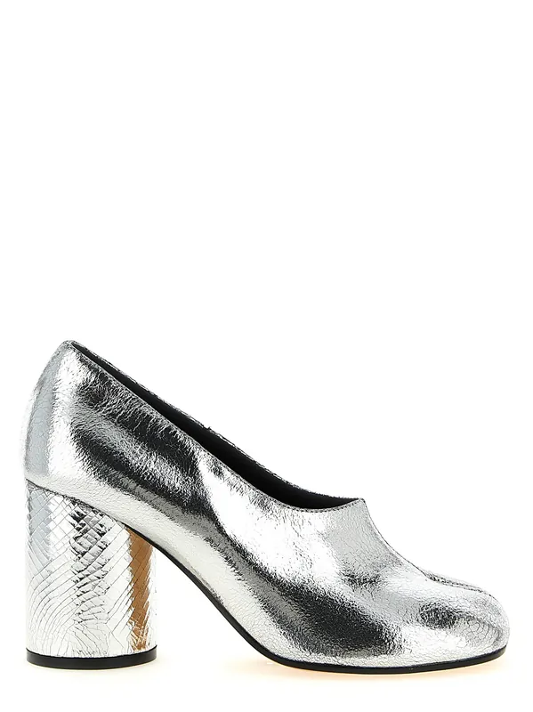 Tabi Pumps Silver - Maison Margiela