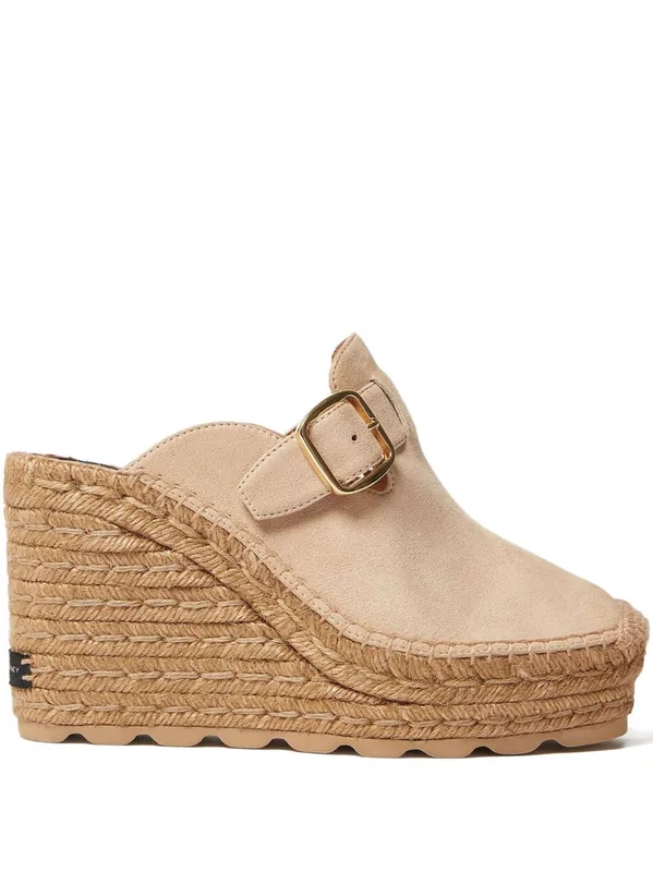 Gaia Suede Clogs - Stella McCartney