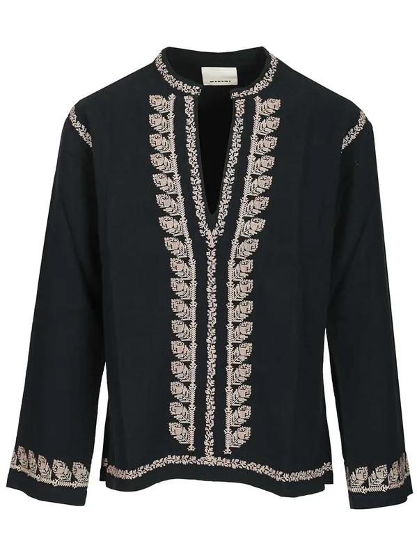 Cizalie Top Shirts Black - Isabel Marant