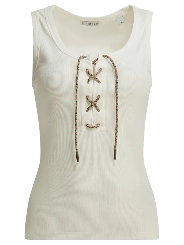Cleo Tops White - Burberry
