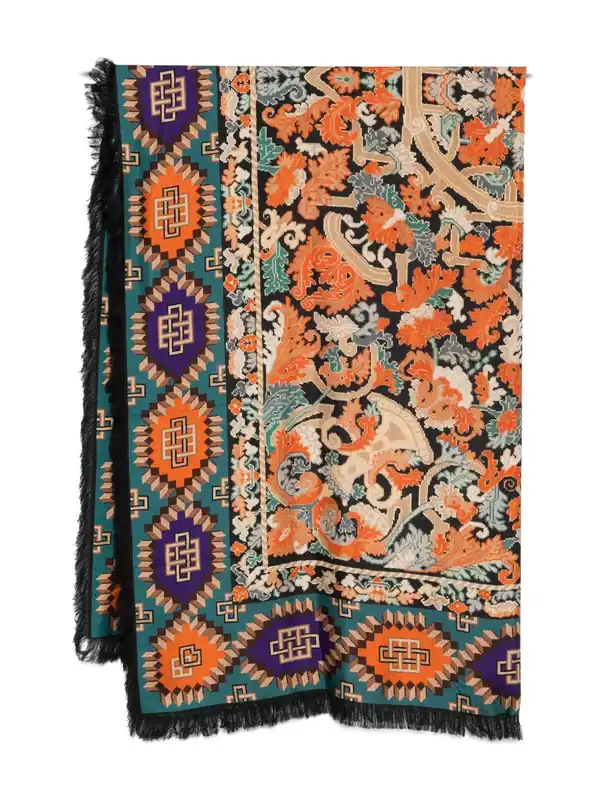 Printed Silk Scarf - Pierre Louis Mascia