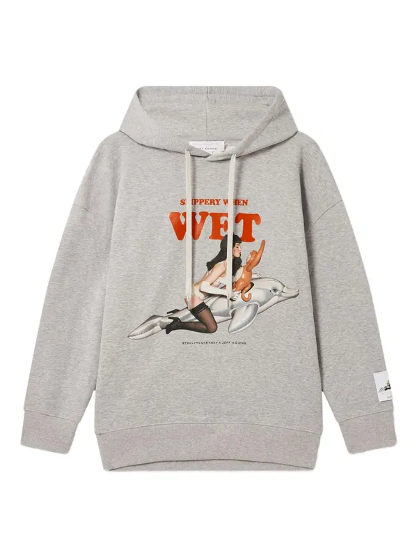 Jeff Koons Cotton Hoodie - Stella McCartney