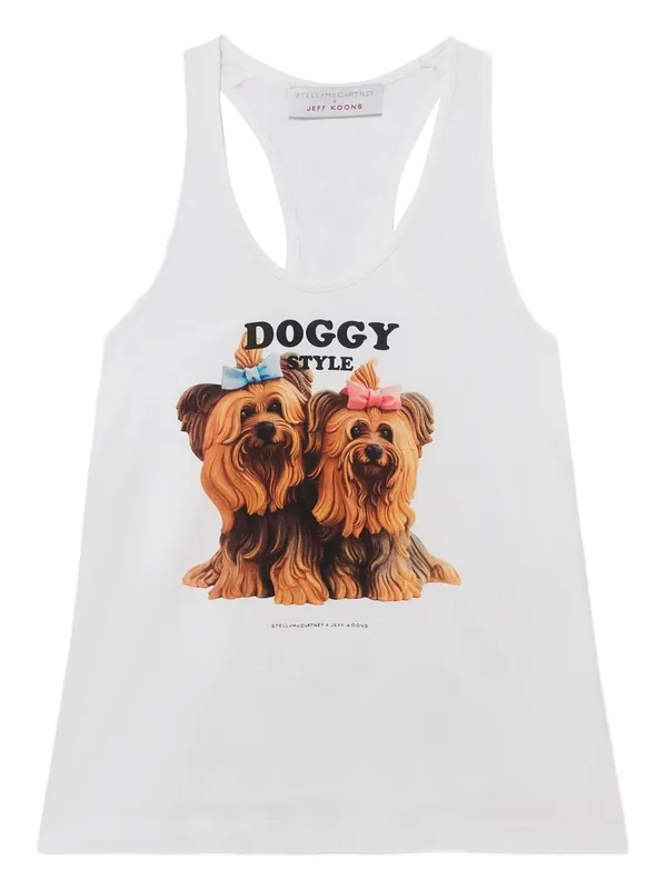 Jeff Koons Cotton Tank Top - Stella McCartney