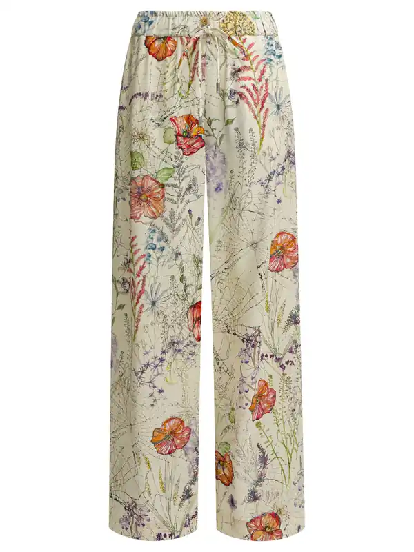Trousers White - Alexander McQueen