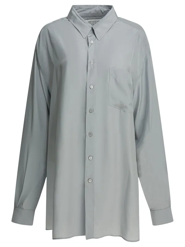 Casual Shirt Shirts Grey - Maison Margiela