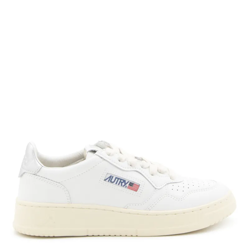 Sneakers Leat/Leat Wht/Silver - Autry
