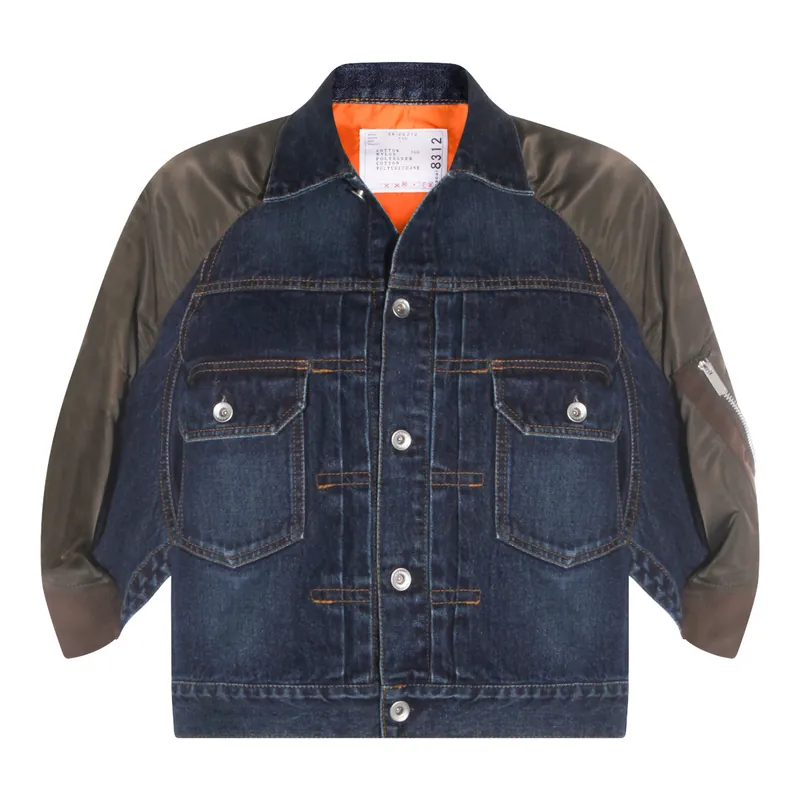 Jackets Blue/Khaki - Sacai