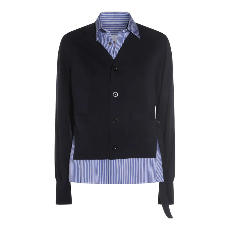 Sweaters Navy/Blue - Sacai