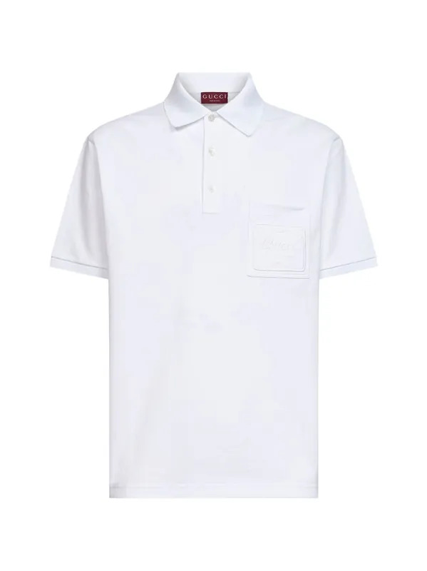Cotton Polo Shirt - Gucci