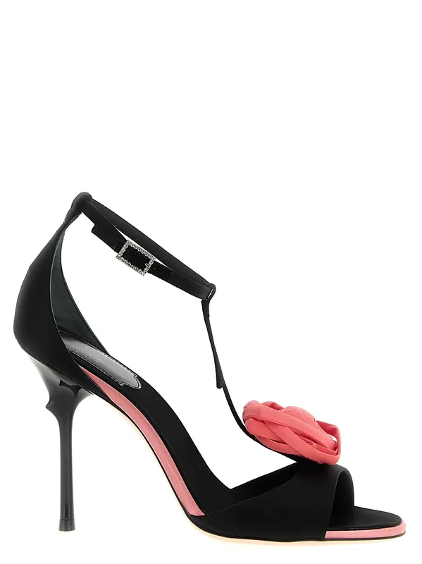 Rose Vivier Sandals Black - Roger Vivier