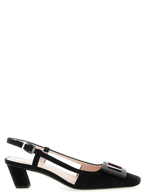 Belle Viver Pumps Black - Roger Vivier