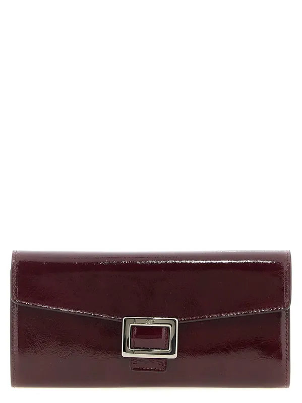 Belle Vivier Wallets And Card Holders Bordeaux - Roger Vivier