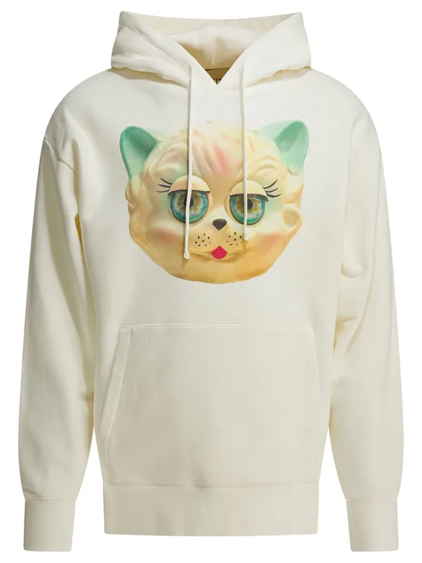 Le Chat De La Maison Sweatshirts White - Valentino Garavani