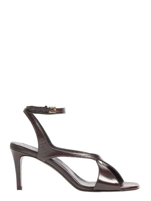 Liria 75mm Leather Strappy Sandals - Khaite